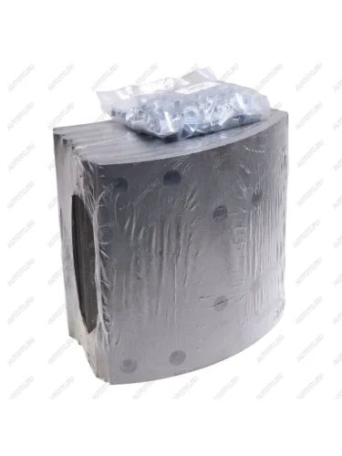 Накладки тормозные с заклепками 17.6-7.5(410x223(93060 8x20 72) ZENTPARTS ZENTPARTS z10736