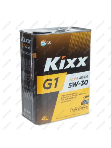 Масло моторное G1 A5B5 5W30 синт.4л KIXX KIXX l216544te1