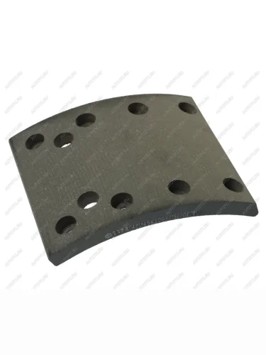 Накладка тормозной колодки SHAANXI SITRAK HOWO FAW передней (замена на WG9100440028) (длинная) OE SITRAK wg9100440029