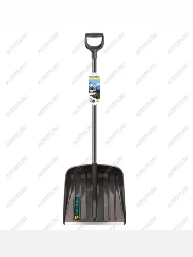 Лопата снеговая пластиковая 450х450мм с алюминиевым черенком и ручкой VAL GARDENA VAL GARDENA 78108