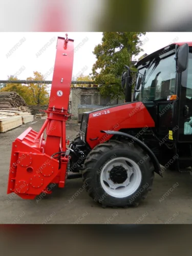 Снегоочиститель шнекороторный МТЗ-80,82 передний с гидравлическим поворотом желоба ПМК ПМК шрк-2,0м-01