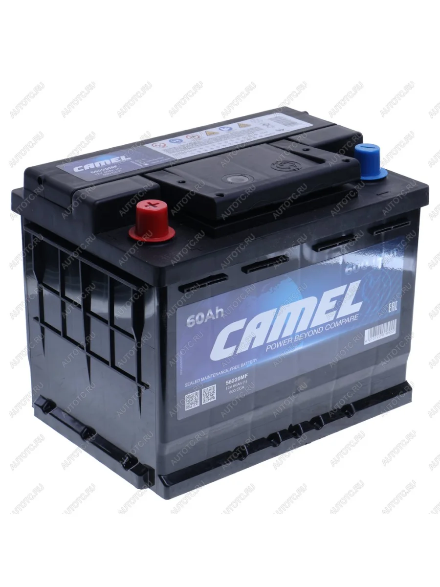 Аккумулятор CAMEL 60Ач CAMEL 6ст60(1) l2  с доставкой в г. Самара