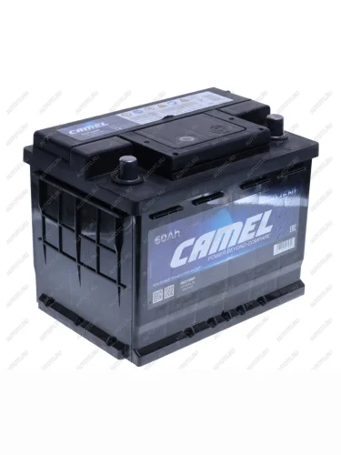 Аккумулятор CAMEL 60Ач обратная полярность CAMEL 6ст60(0) l2