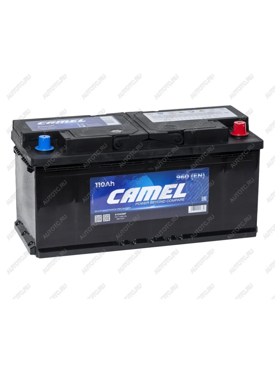 Аккумулятор CAMEL 110Ач обратная полярность CAMEL 6ст110(0) l6  с доставкой в г. Самара