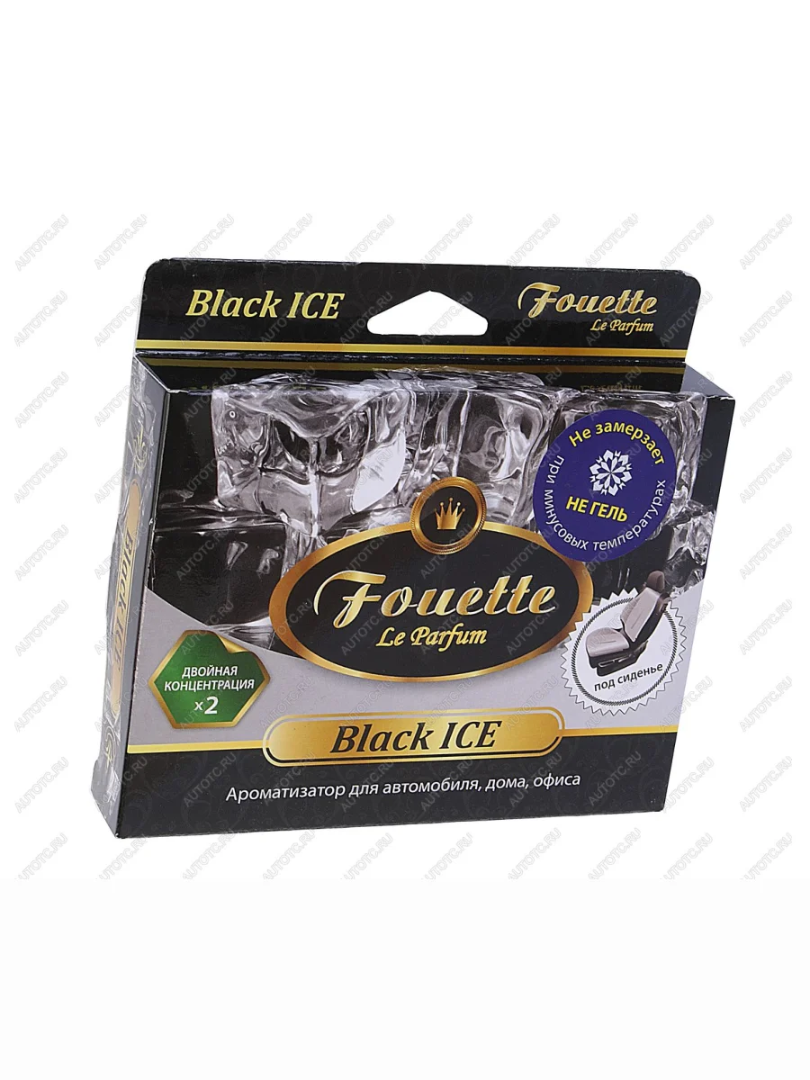 Ароматизатор под сиденье пенный (лед черный) 200г FOUETTE FOUETTE f-14  в Самаре Самарской области