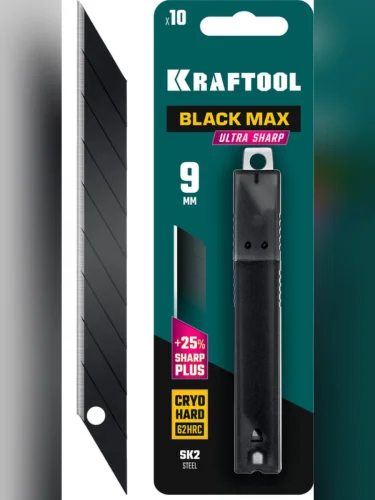 Лезвие для ножа сегментированное 18мм 10шт. KRAFTOOL KRAFTOOL 09602-18-s10