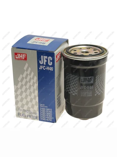 Фильтр топливный HYUNDAI HD65,78,County дв.D4DD ЕВРО-3 (под датчик) (JFC-H46) JHF JHF 31945-45700