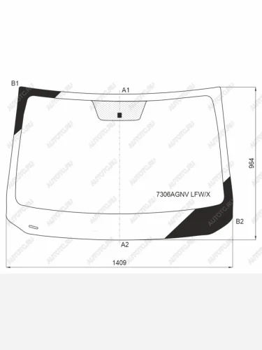 Стекло лобовое RENAULT DUSTER 21- XYG 7306AGNV LFW/X