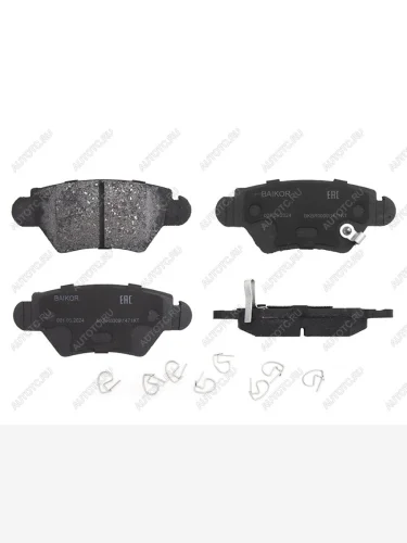 Колодки тормозные зад OPEL ASTRA G 98-05ZAFIRA A 99-05 BAIKOR BKBR0009