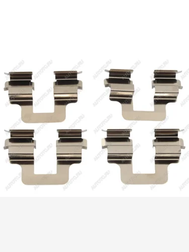 Комплект монтажный тормозных колодок RR AUDI A3A4A6Q3SKODA FABIAOCTAVIARAPID AUTOFREN D42465A