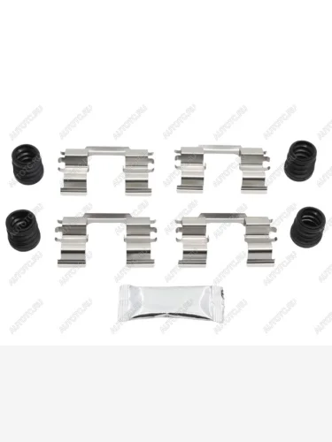 Комплект монтажный тормозных колодок FR CHEVROLET AVEO 03-SPARK 09- AUTOFREN D42829A