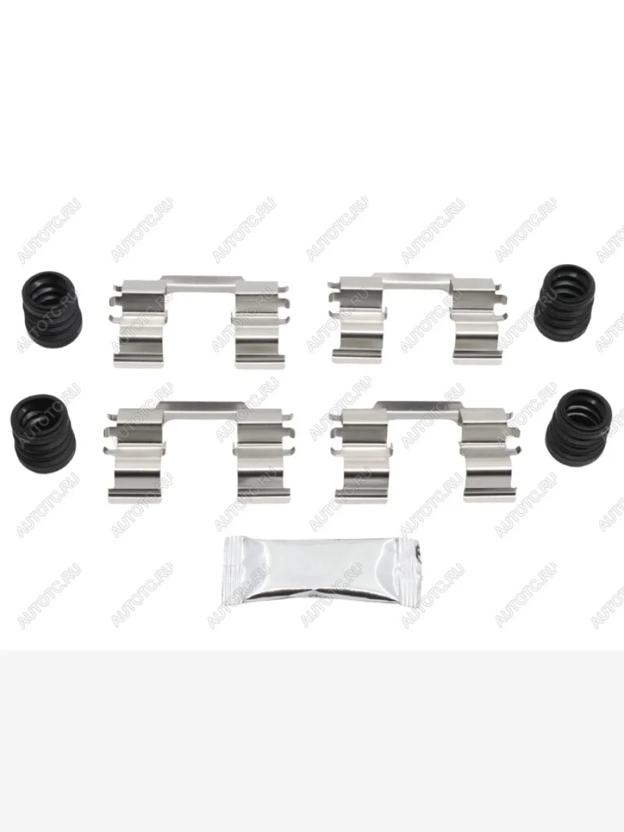 Комплект монтажный тормозных колодок FR CHEVROLET AVEO 03-SPARK 09- AUTOFREN D42829A  в Самаре Самарской области