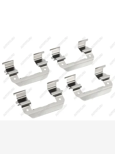 Комплект монтажный тормозных колодок FR HYUNDAI GENESIS 08-14SANTA FE 06-18KIA SORENTO 09- AUTOFREN D42871A