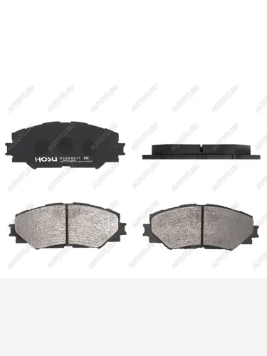 Колодки тормозные перед TOYOTA PREMIOALLION 05-12RAV 4 05-COROLLA 06-13 HOSU HSBR0017