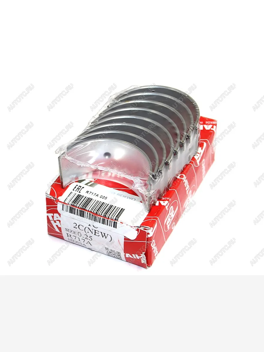 Вкладыши шатунные к-т 0,25 TOYOTA CORONACALDINATOWN ACE 2C2C-T3C-T 94- TAIHO R717A 025  в Самаре Самарской области