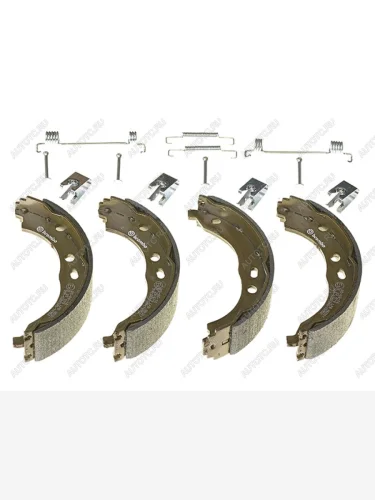 Колодки ручного тормоза FIAT DUCATO 06-PEUGEOT BOXER 06-CITROEN JUMPER III 06- BREMBO S23579