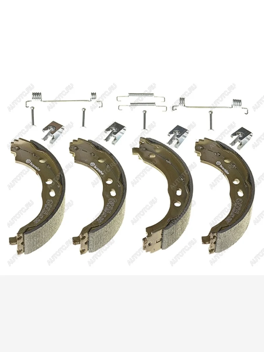 Колодки ручного тормоза FIAT DUCATO 06-PEUGEOT BOXER 06-CITROEN JUMPER III 06- BREMBO S23579  в Самаре Самарской области