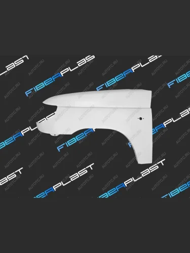 Переднее левое крыло (стеклопластик) Fiberplast Уаз Патриот ( 3163 5 дв.,  Карго,  23632) (2005-2014) дорестайлинг, дорестайлинг пикап