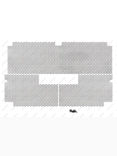 Сетка в бампер модельная для MAZDA CX-30 2019-2021, комплект  Мазда СХ-30 Arbori 01-350817-152_000