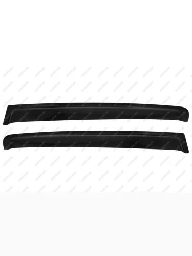 Дефлектор боковых окон Hyundai i30, 2012-, HB, 3дв, 2 ч. темный  Хендай Ай30 SIM nld.shyi30h312322b