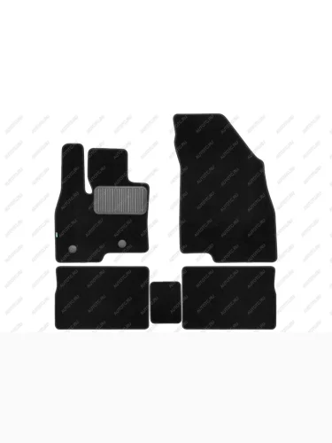 Коврики в салон Klever Premium JAECOO J7  2023- Внедорожник 5 дв., 5 шт (текстиль)   Джаеку Джей 7 Klever klever0512900122110kh