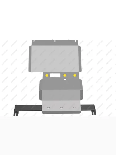 ЗКПП+ЗРК и крепеж подходит для Mercedes-Benz (Hymer) Grand Canyon S (24-)(3мм) 2,0 диз. AT 4WD   Мерседес Бенц Спринтер NLZ nlz.34.06.230a