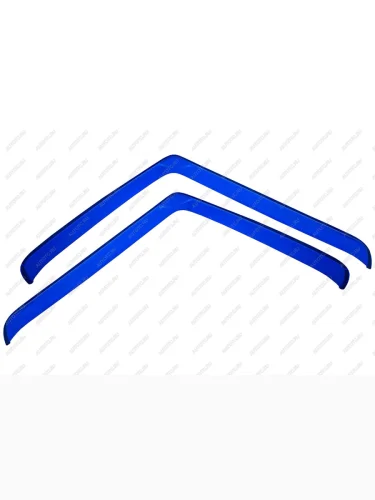 Дефлекторы окон REIN (синий) Sitrak C7H (2014-2025) бортовой грузовик