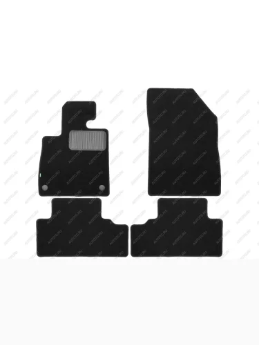 Коврики в салон Klever Standard GAC GS3 2024- Внед. 5 дв., 4шт. (текстиль)  Гак ГС3 Klever klever02a71252210kh