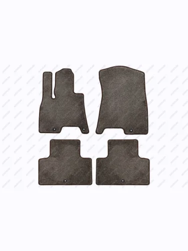 Ковры салона текстильные 5 местн., Maroon brown  Дженезис ГВ80 GENESIS r8140t6000nbd