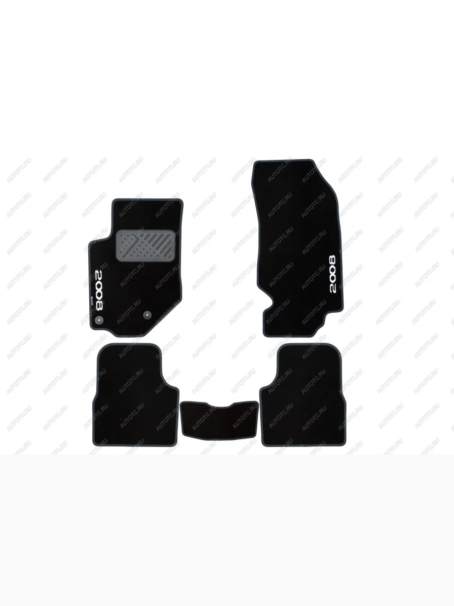 Ковры в салон текстиль (двойная прострочка)  Пежо PEUGEOT d200800007  в Самаре Самарской области