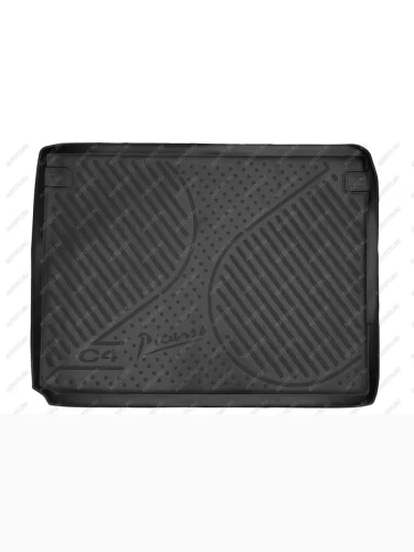 Коврик в багажник CITROEN C4 Picasso, 2014-> мв. (полиуретан)  Ситроен C4 Пикассо CITROEN c000000193
