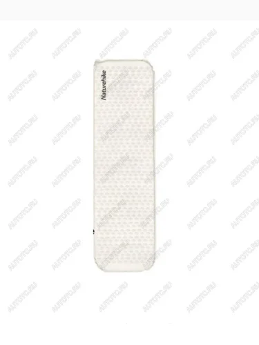 Коврик самонадувающийся Naturehike, 196х65х3,5 см, увеличенный, светло-серый  cnk2300dz013-sqgl