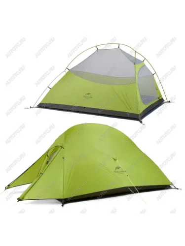 Палатка 2-местная, алюминиевый каркас Naturehike Cloud Up (зеленая) Seat Toledo Mk1 седан (1991-1999)