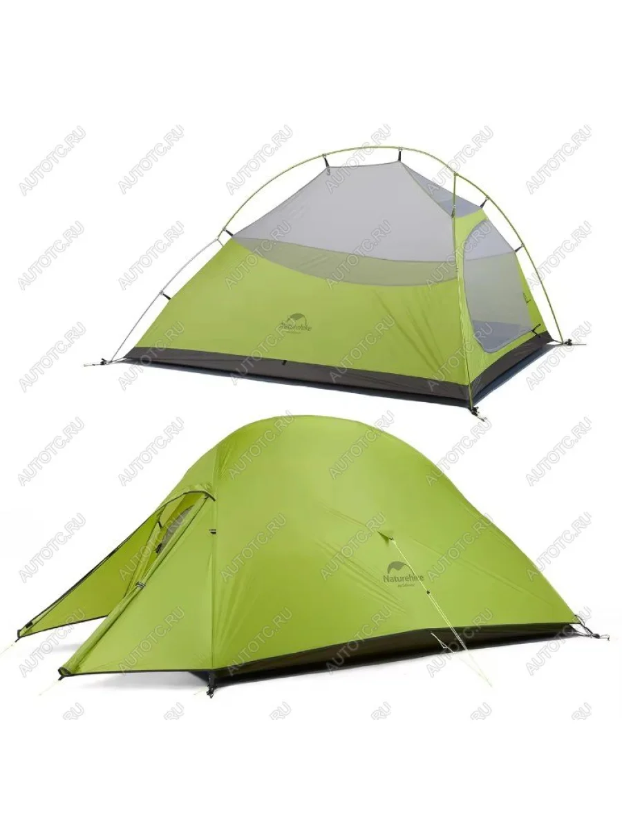 Палатка 2-местная, алюминиевый каркас Naturehike Cloud Up Seat Toledo Mk1 седан (1991-1999) (зеленая)  с доставкой в г. Пермь