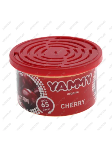 Ароматизатор на панель приборов (вишня) 55г Organic YAMMY YAMMY d021