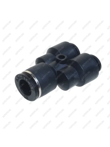 Соединитель трубки ПВХ d=10х6х6мм Y-образный ДАЛИ-АВТО ДАЛИ-АВТО puy10х6х6=da-01280