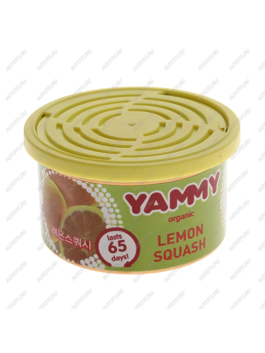 Ароматизатор на панель приборов (лимонный сквош) 55г Organic YAMMY YAMMY d013  в Самаре Самарской области