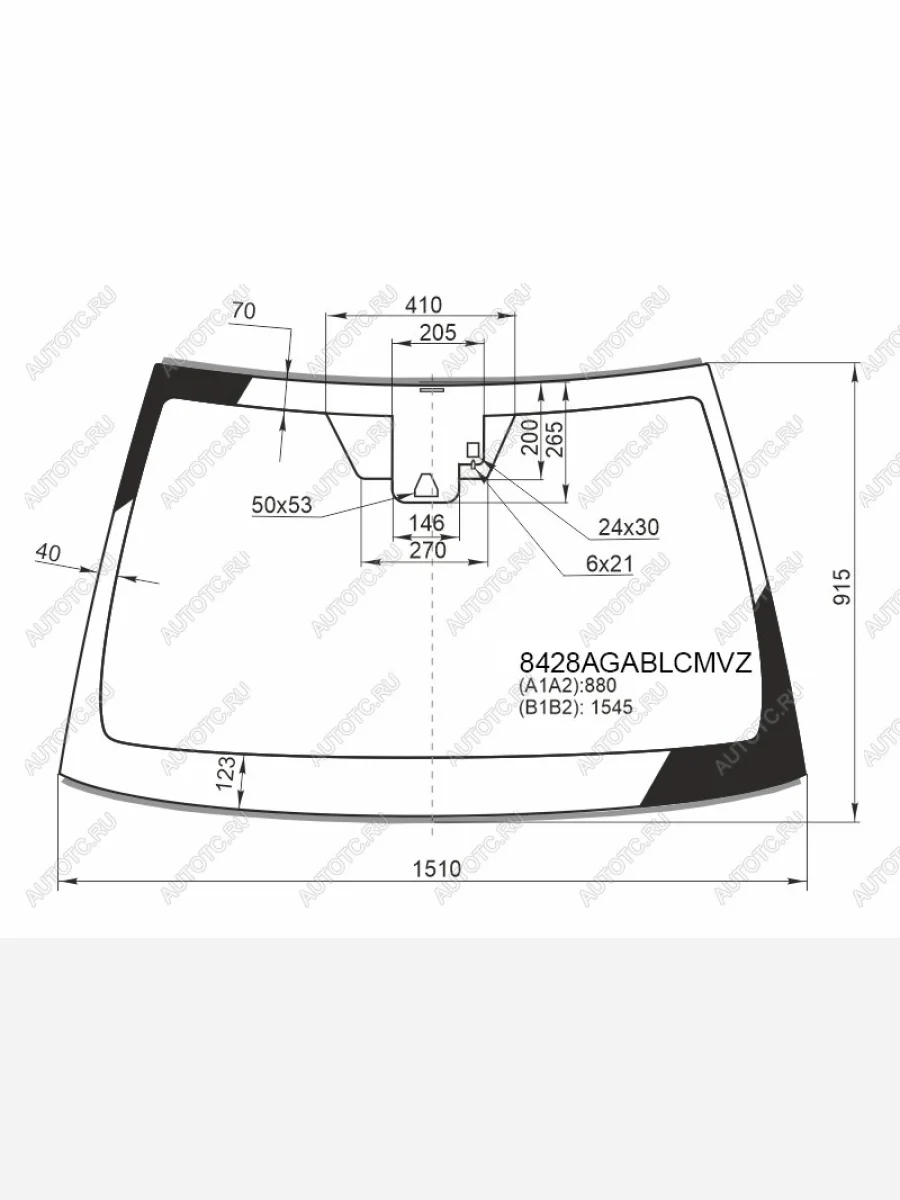 Стекло лобовое (камера, датчик дождя, молдинг) (UAE, USA) FUYAO Toyota Camry XV70 дорестайлинг (2017-2021) (зеленое)  в Перми Пермском крае