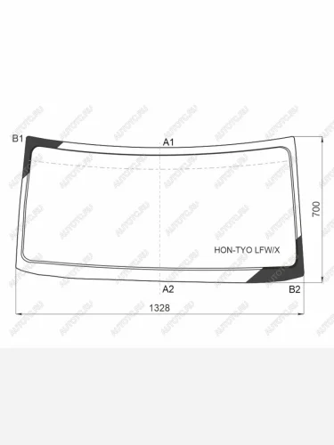 Стекло лобовое Honda N-BOX 11-15 XYG HON-TYO LFW/X