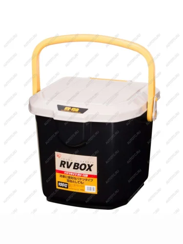 Ящик экспедиционный IRIS RV BOX Bucket 15B, 15 литров 34x32x28 см., бежевыйчерный  bucket 15bh