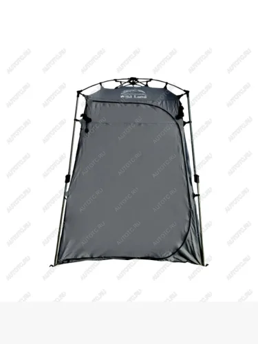 Палатка Wild Land душ-туалет, быстросборная, алюминиевый каркас, серо-зеленый  920009-0001-0001