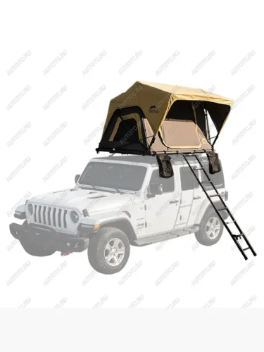 Палатка на крышу автомобиля (лестница, 218х145х132) Wild Land Normandy Auto 140 pro Seat Toledo Mk2 седан (1998-2005)