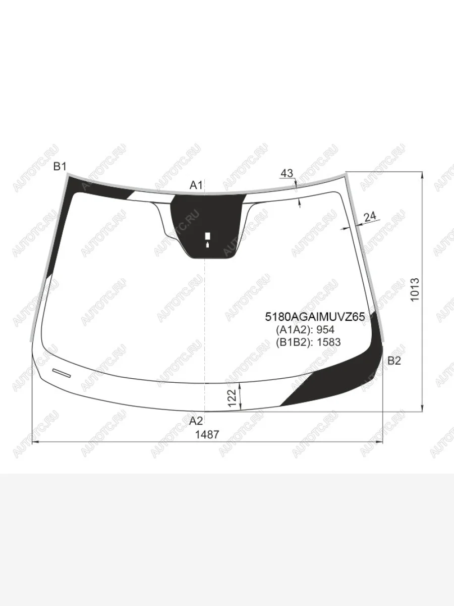 Стекло лобовое (датчик дождя, молдинг, проекция) FUYAO Mazda 6 GJ 2-ой рестайлинг универсал (2018-2025) (зеленое)  в Перми Пермском крае