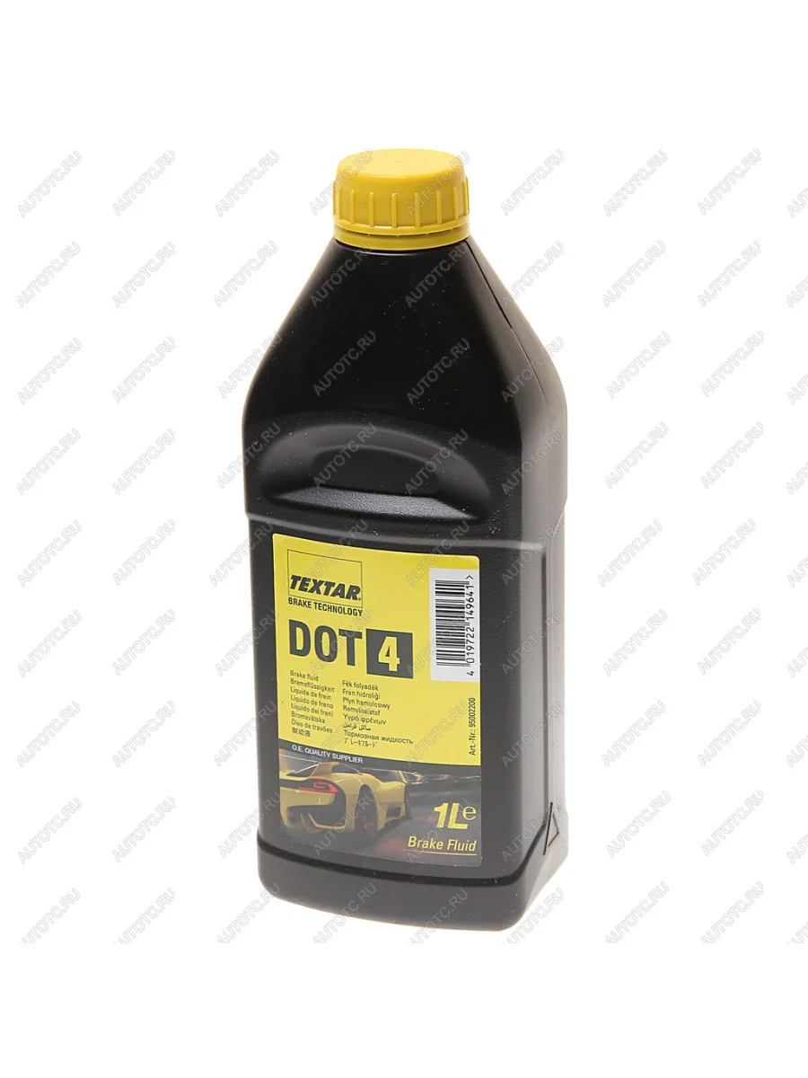 Жидкость тормозная DOT-4 1л TEXTAR TEXTAR 95002200 с доставкой в г. Кемерово