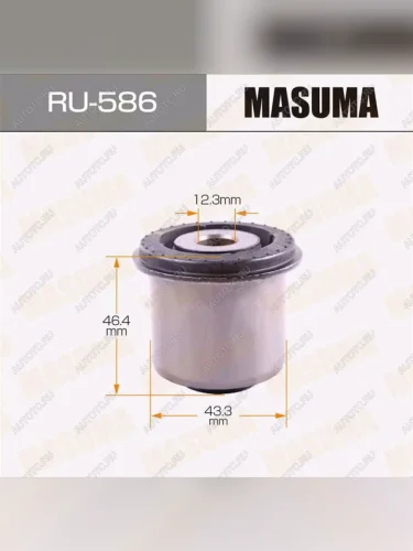 Сайлентблок HONDA Civic (00-05) кулака поворотного заднего нижний MASUMA MASUMA ru-586