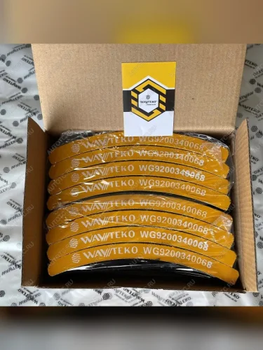 Накладка тормозная задняя 184188 8отв. WAYTEKO PREMIUM WG9200340068 WAYTEKO PREMIUM WAYTEKO PREMIUM wg9200340068