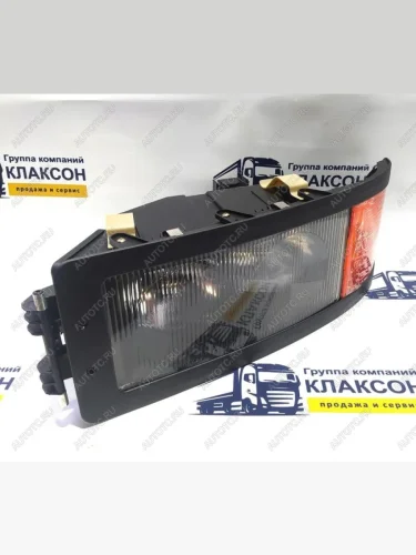 Фара передняя F2000 левая (cтекло не линза) SHACMAN 81.25101.628981251016289