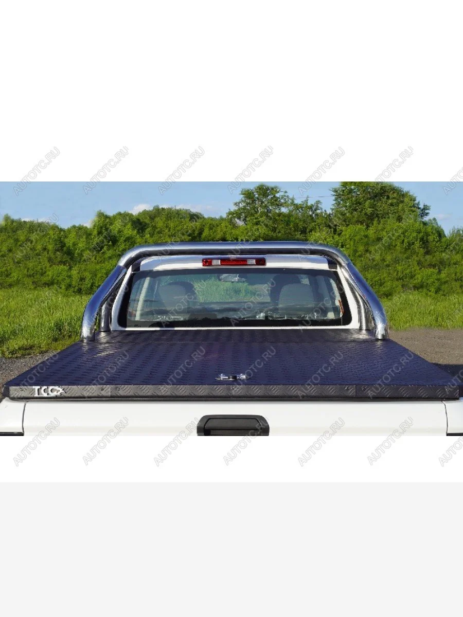 Защита кузова (для крышки) 76,1 мм Jac T9 4WD 2024-  в Воронеже Воронежской области