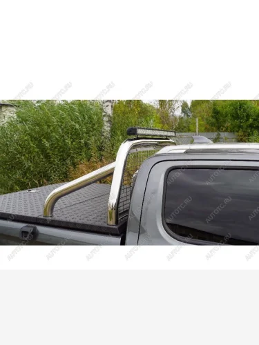 Защита кузова и заднего стекла (для крышки) 76,1 мм со светодиодной фарой Jac T9 4WD 2024-