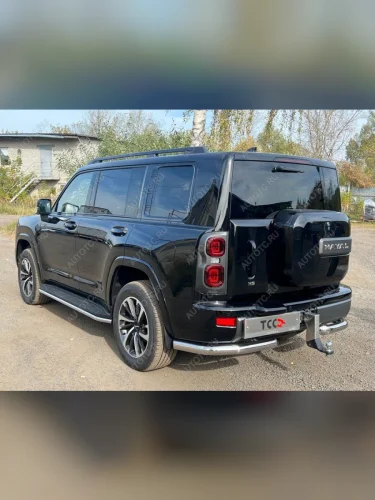 Защита порогов 42,4 мм Haval H9 2.0 (бенз) 2024